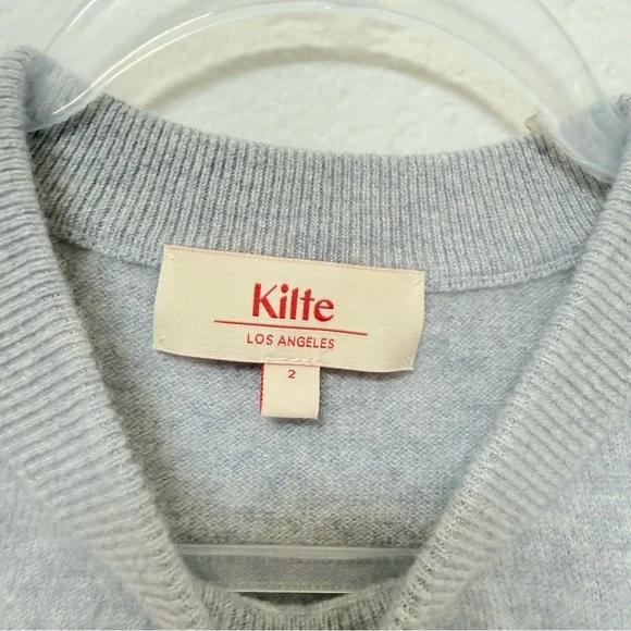 Kilte Longsleeve Liz Set Earl Gray Size Medium Cashmere - Picture 2 of 9
